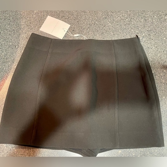 NWT Endless Rose SUIT MINI SKORT Black Small - Picture 6 of 6